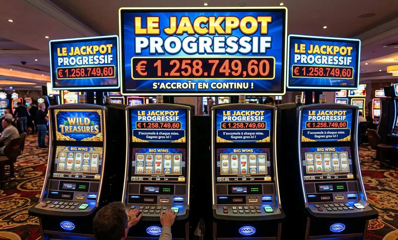 C’est quoi un jackpot progressif ?
